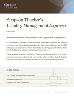 Liability Management Expresso February 2026