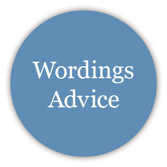 Wordings Advice