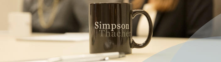 Simpson Thacher mug