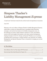 Liability Management Expresso Aug 2025